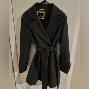 Knee length winter coat
